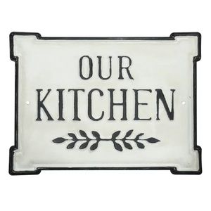 Bee & willow “our kitchen” home sign